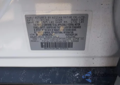 2022 Nissan Kicks Sr Xtronic Cvt z USA, uszkodzony, nr VIN 3N1CP5DV3NL529371